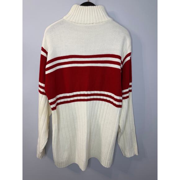 Vintage 2000's Y2K SouthPole High Neck Knit Sweater Relax Men's L Streetwear - Picture 2 of 12